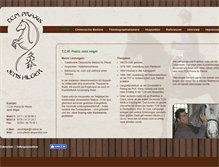 Tablet Screenshot of pferde-akupunktur.com